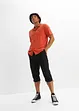 3/4  cargo instapbroek, slim fit, bonprix