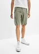 Cargo bermuda van linnen, loose fit, bonprix