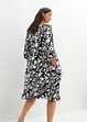 Midi jurk van soepele viscose, bonprix