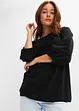 Katoenen shirtblouse met carréhals, halflange mouw, bonprix