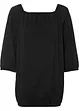 Katoenen shirtblouse met carréhals, halflange mouw, bonprix