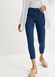 Skinny mid waist jeans, cropped, bonprix