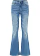 Flared jeans met high waist, bonprix