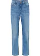 Cropped mid waist jeans, straight, bonprix