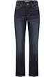 Cropped mid waist jeans, straight, bonprix