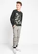 Jongens longsleeve met katoen en print, bonprix