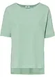 Oversized T-shirt met splitten opzij, bonprix