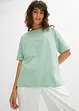 Oversized T-shirt met splitten opzij, bonprix
