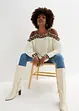 Oversized trui met cut-outs, BODYFLIRT boutique