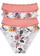 Slip (set van 4), bpc bonprix collection
