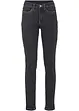 Stretch jeans met imitatieleer, BODYFLIRT