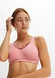 Bralette met borduursel en katoen, bpc bonprix collection
