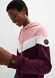 Hoodie met grote kraag, bonprix
