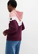 Hoodie met grote kraag, bonprix