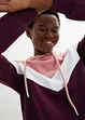 Hoodie met grote kraag, bonprix