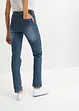 Mid waist stretch jeans, straight, bonprix