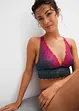 Bralette met fijn kant in kleurverloop, bonprix