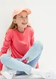 Meisjes longsleeve van katoen (set van 3), bonprix