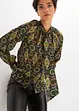 Soepelvallende blouse met all-over print, bonprix