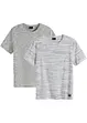 T-shirt (set van 2), bonprix