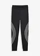 Thermo legging met reflecterende details, cropped, bonprix