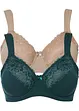 Minimizer bh met gewatteerde schouderbandjes (set van 2), bonprix