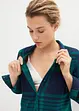 Zwangerschapsblouse / voedingsblouse van flanel, bonprix
