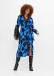 Gedessineerde midi jurk, BODYFLIRT
