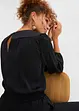 Satijnen jumpsuit in wikkellook, BODYFLIRT