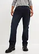 Loose fit stretch thermojeans met comfort fit, straight, bonprix