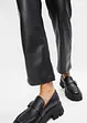 Cropped imitatieleren broek, RAINBOW