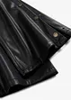 Flared broek van imitatieleer met sierknopen, RAINBOW