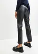 Cropped imitatieleren broek, RAINBOW