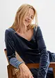 Fluwelen shirtjurk met lange mouwen, RAINBOW