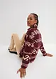 Fleece sweater met schipperskraag, bpc bonprix collection