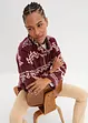 Fleece sweater met schipperskraag, bpc bonprix collection