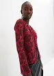 Mesh blouse met volants, RAINBOW