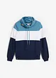 Sweater met gedessineerde kraag van biologisch katoen, bonprix