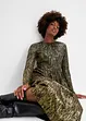 Chiffon jurk met glitter, BODYFLIRT boutique