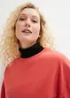 Oversized sweater met splitten van zachte badstof, bonprix