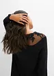 Gebreide jurk met kant, BODYFLIRT boutique