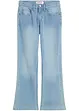 Bootcut meisjes jeans, mid waist, bonprix