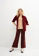 Wijde stretch Dietrich Marlene broek, high waist, bonprix