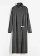 Gebreide jurk met een col, bonprix