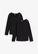 Longsleeve (set van 2), bonprix