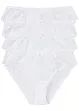 Slip met kant (set van 4), bonprix