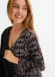 Gedessineerde jersey jurk van viscose, BODYFLIRT
