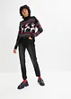 Thermojeans met rechte pijpen en comfortband, bpc bonprix collection