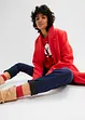 Thermojeans met rechte pijpen en comfortband, bpc bonprix collection