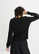 Cropped trui met stras, BODYFLIRT boutique